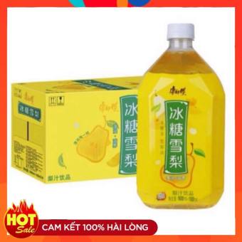 Sỉ 1 thùng 12 chai nước lê 900-1000ml