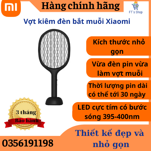 Vợt Muỗi Thông Minh Kiêm Đèn bắt Muỗi Xiaomi P1 - HÀNG CHÍNH HÃNG