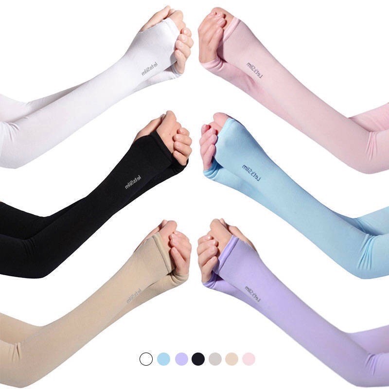 Ống tay chống nắng, găng tay chống nắng hàn quốc