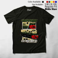 Baju Distro Kaos Atasan Anak Laki Laki Kereta Api KAI - Vintage Railtrain