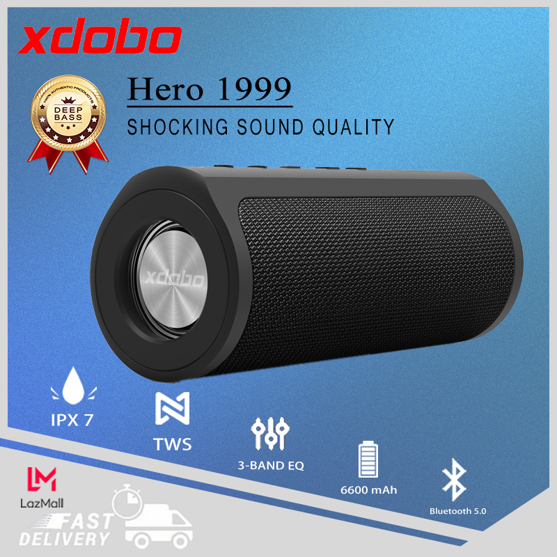 XDOBO 1999 Máy phát ngôn Deep Bass Soundbar với IPX7 Người chủ tịch bảo hộ nước