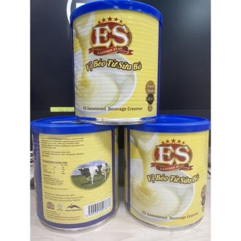Combo 3 Sữa đặc Creamer ES có đường 1KG Malaysia (Nắp Xanh)