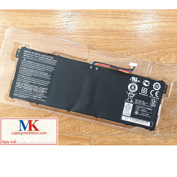 Pin laptop acer aspire v5-111 e3-111 es1-512 type ac14b18j 36w