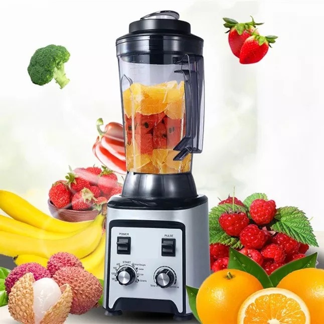 Máy xay sinh tố công nghiệp dung tích lớn 5 lít-Thương hiệu GLUCKLICH của Đức-Xay được đá viên và nhiều tính năng- Bảo hành 1 năm - GLÜCKLICH Việt Nam - GEMAT - PROMIX - UNIBLEND