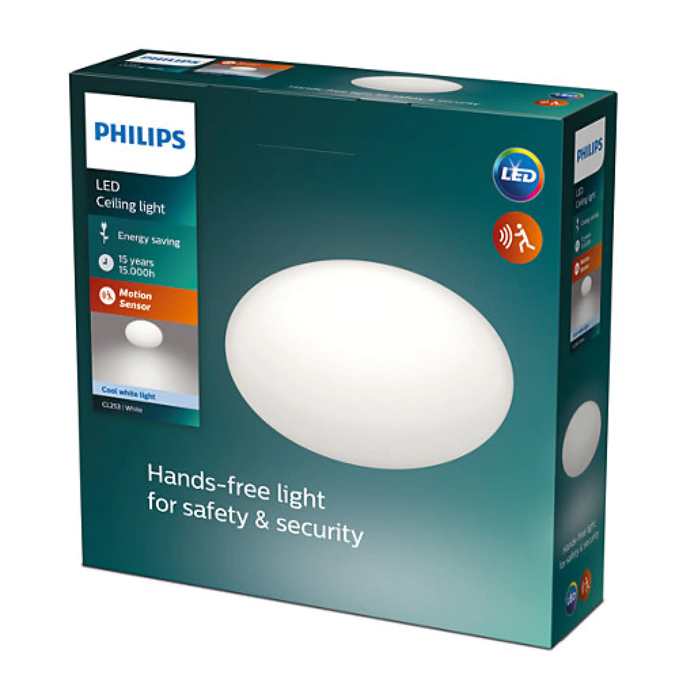 Philips Cl253 12w Motion Sensor Led Ceiling Light Lazada Singapore