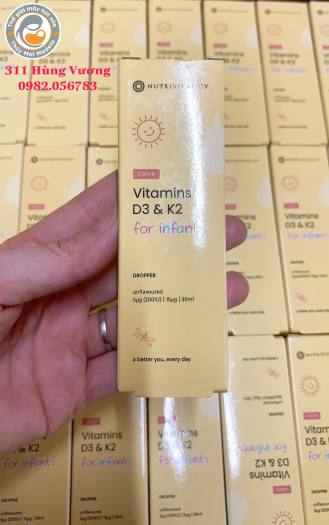 Vitamin D3 k2 mk7 của Anh quốc