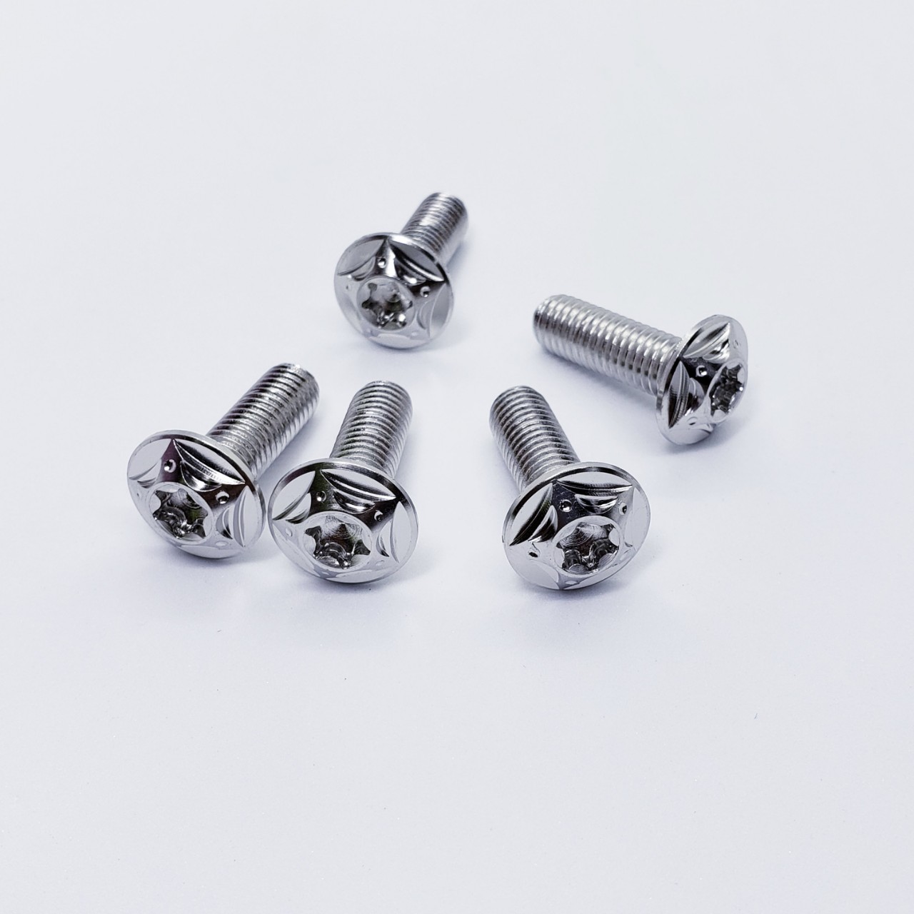 Combo 5 ốc đĩa salaya 8ly25 100% inox 304 cao cấp gắn xe máy moto