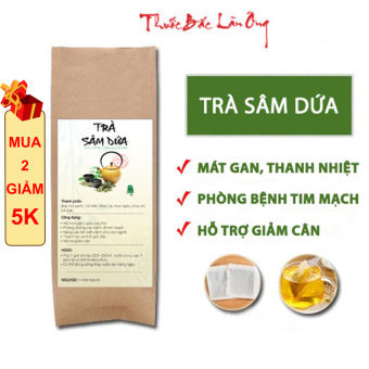 Trà sâm dứa thanh nhiệt, mát gan, giúp ăn ngon