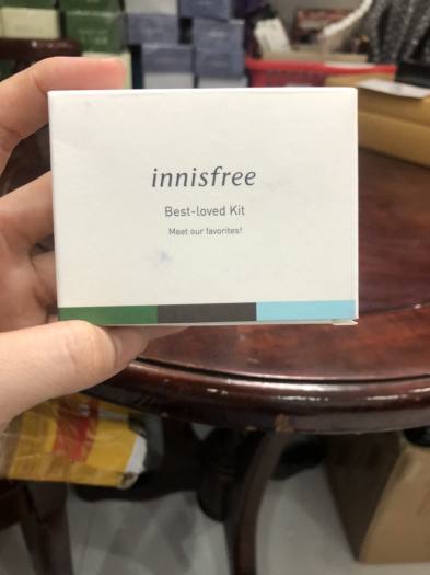 Bộ 3 sản phẩm chăm sóc da mụn innisfree Bija Trio Kit