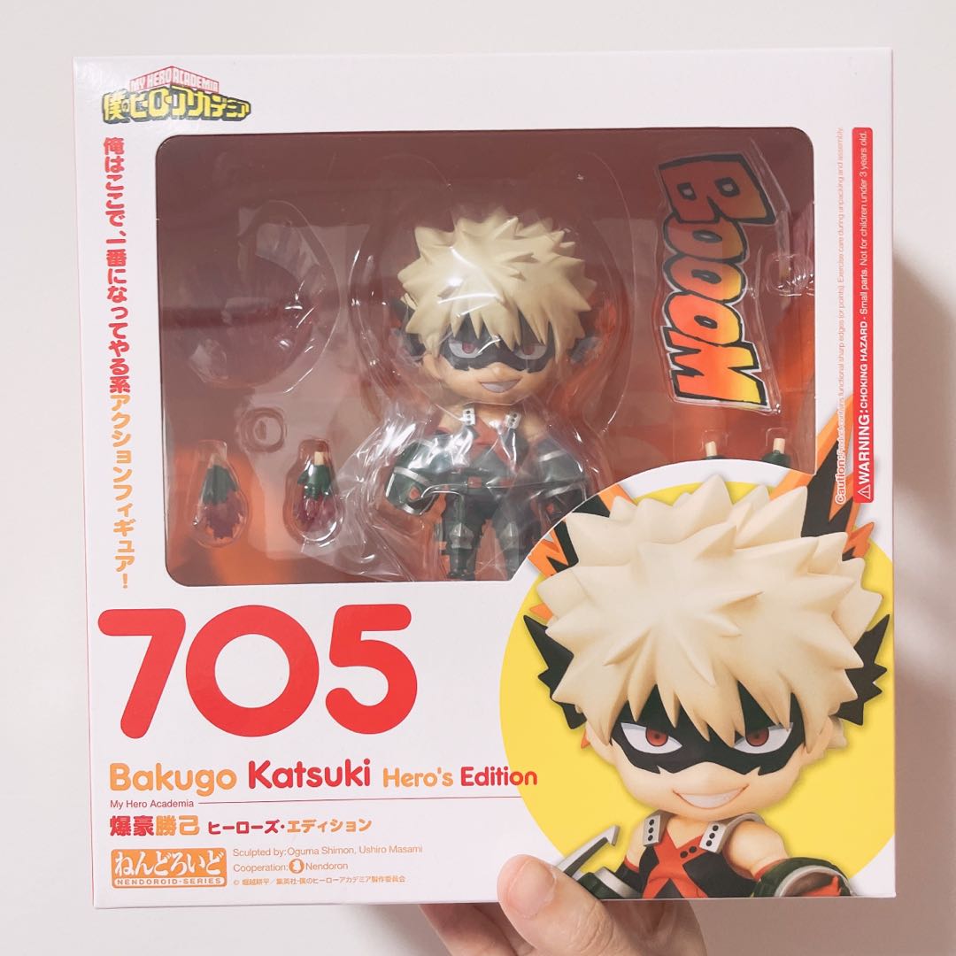 Mô Hình Nendoroid 705 Katsuki Bakugo: Hero's Edition - My Hero Academia