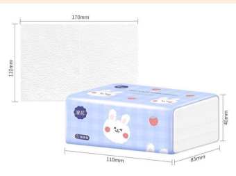 SP000767 GÓI 300 TỜ GIẤY ĂN CON THỎ SIÊU DAI