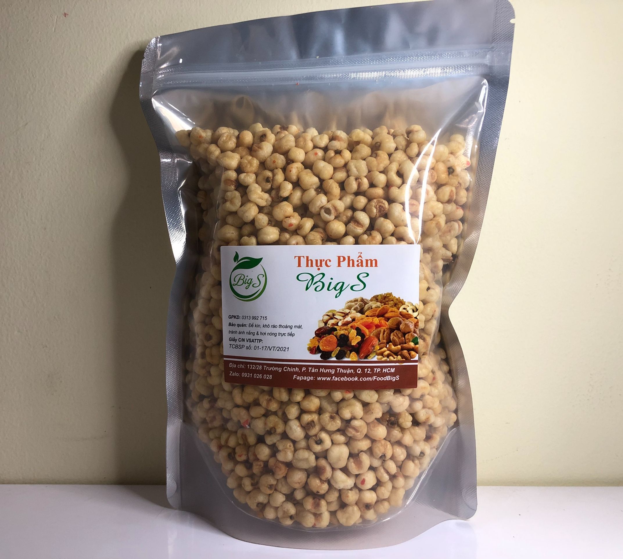 1KG bắp chiên giòn tẩm gia vị