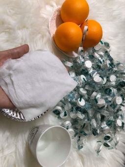 100 Viên Khăn Giấy Nén Cao Cấp Dạng Viên Kẹo Rời