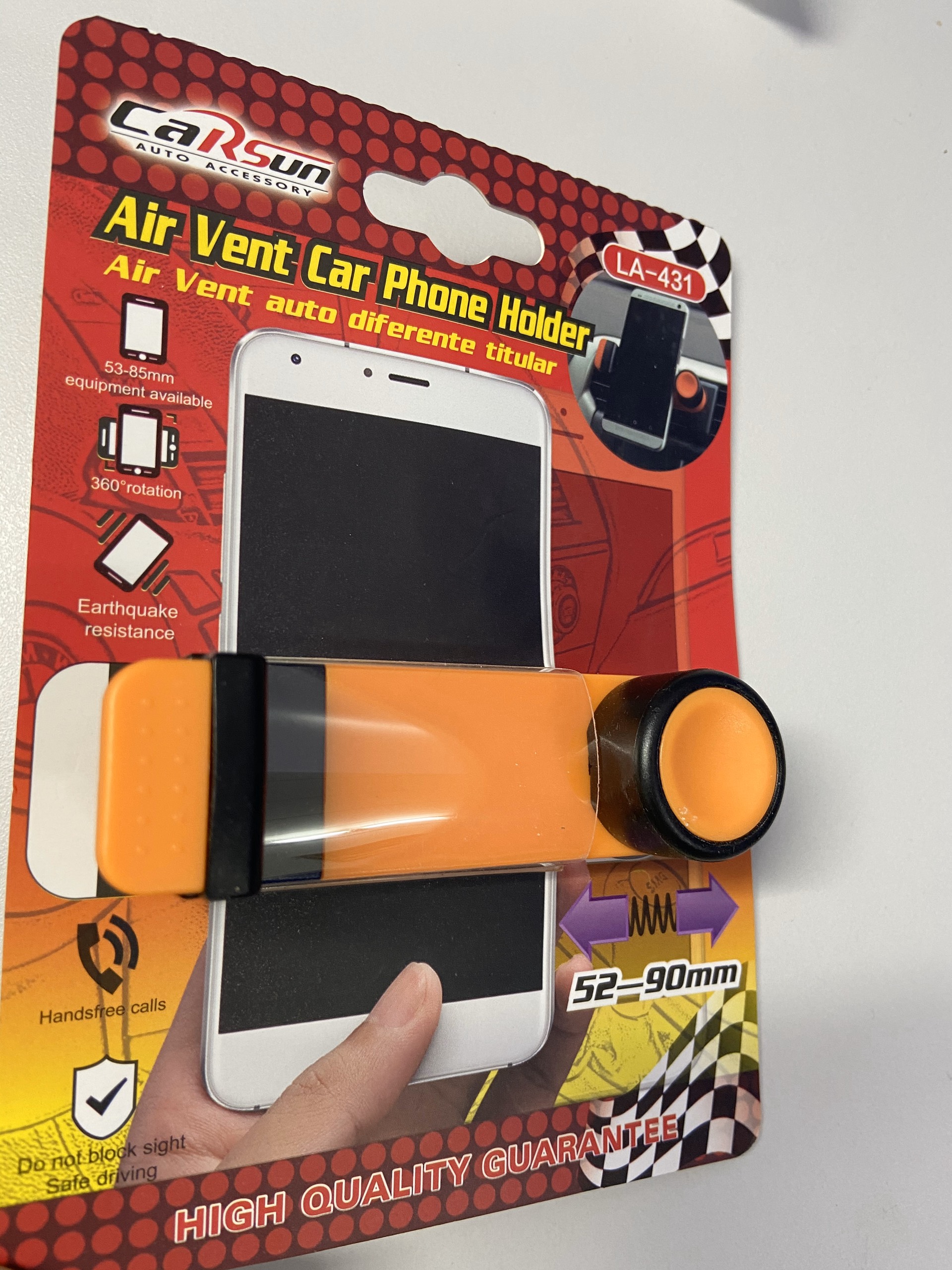 [HCM]Giá đỡ điện thoại kẹp cửa gió điều hòa trên xe hơi  Carsun LA-431