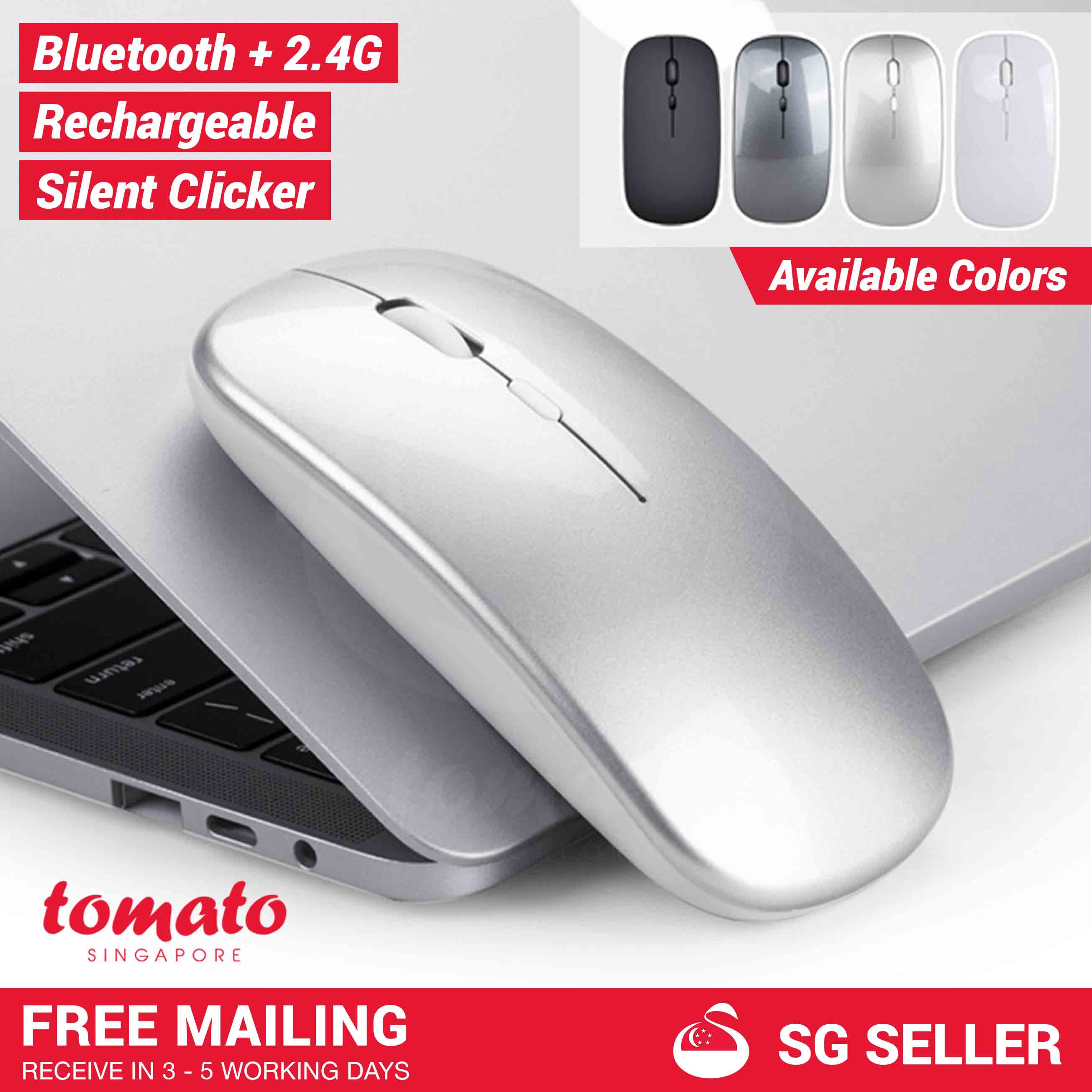Wireless Bluethooth Mouse - Best Price in Singapore - Dec 2023