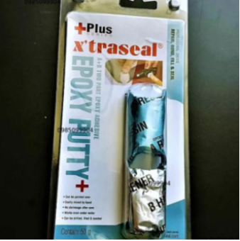 Keo đất sét siêu dính AB 50g, keo nhồi AB 50g, keo trám rò rỉ siêu dính AB 50g - X'TRASEAL - Hàng nhập Malaysia