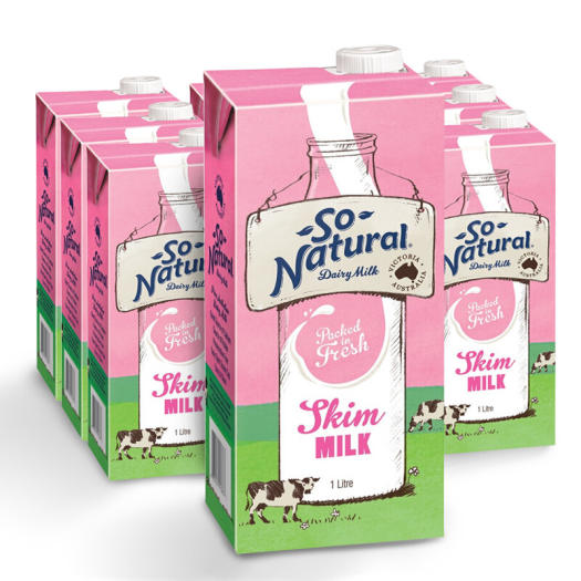 SỮA TƯƠI TÁCH BÉO TIỆT TRÙNG SO NATURAL- SKIM MILK