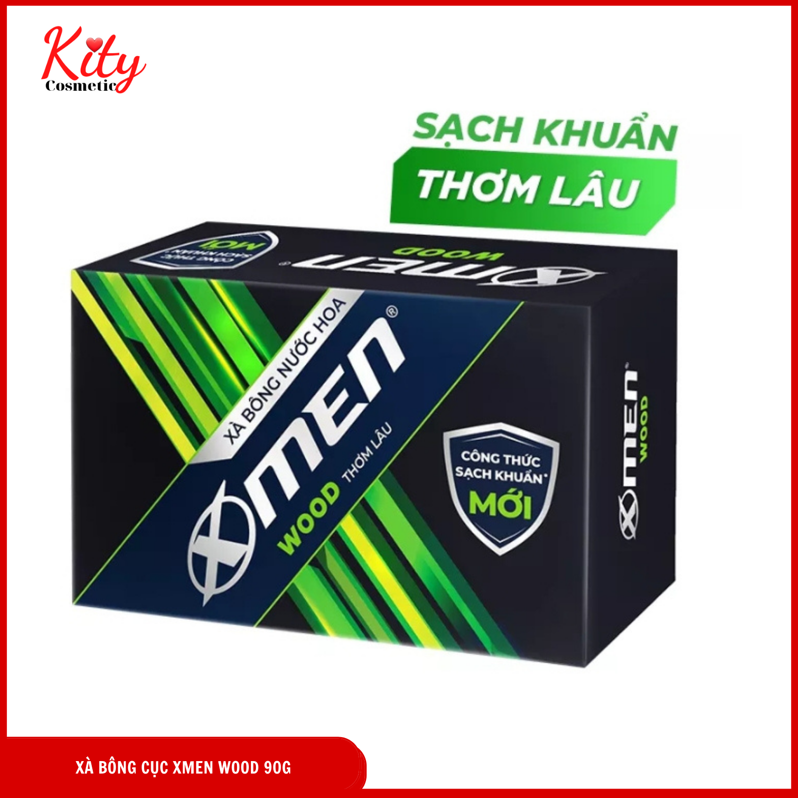 Xà bông cục xmen wood 90g