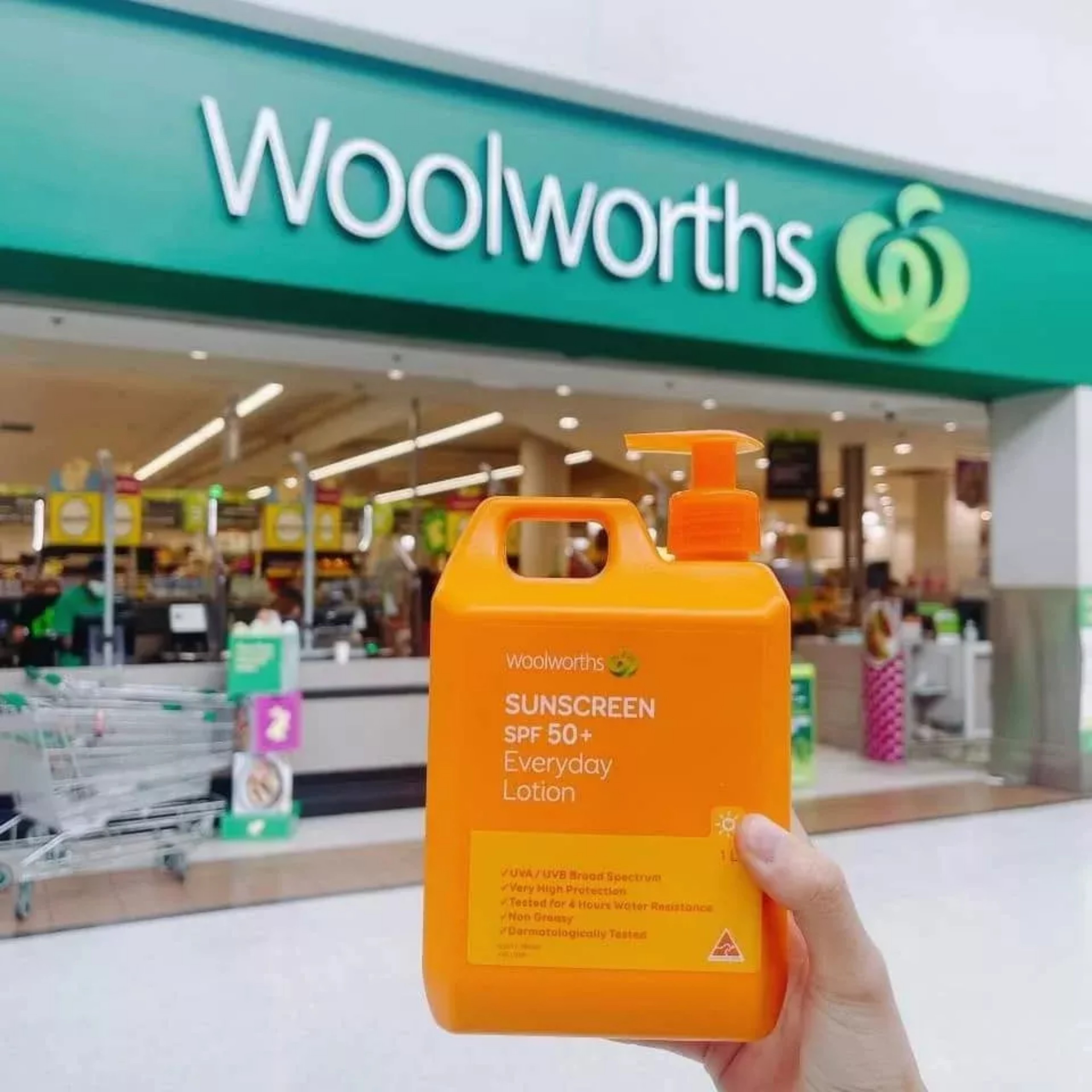 Kem chống nắng Woolworths Everyday Sunscreen SPF 50+