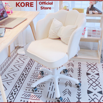 Ghế ngồi trang điểm xoay 360 độ, Ghế ngồi họp, Ghế làm việc có nơ