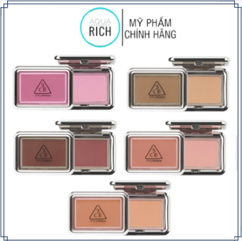Bảng Phấn Má Hồng Tiện Dụng 3CE New Take Face Blusher 4.5g [Youth Pink - Haze Beige - How Dare - The Motion]