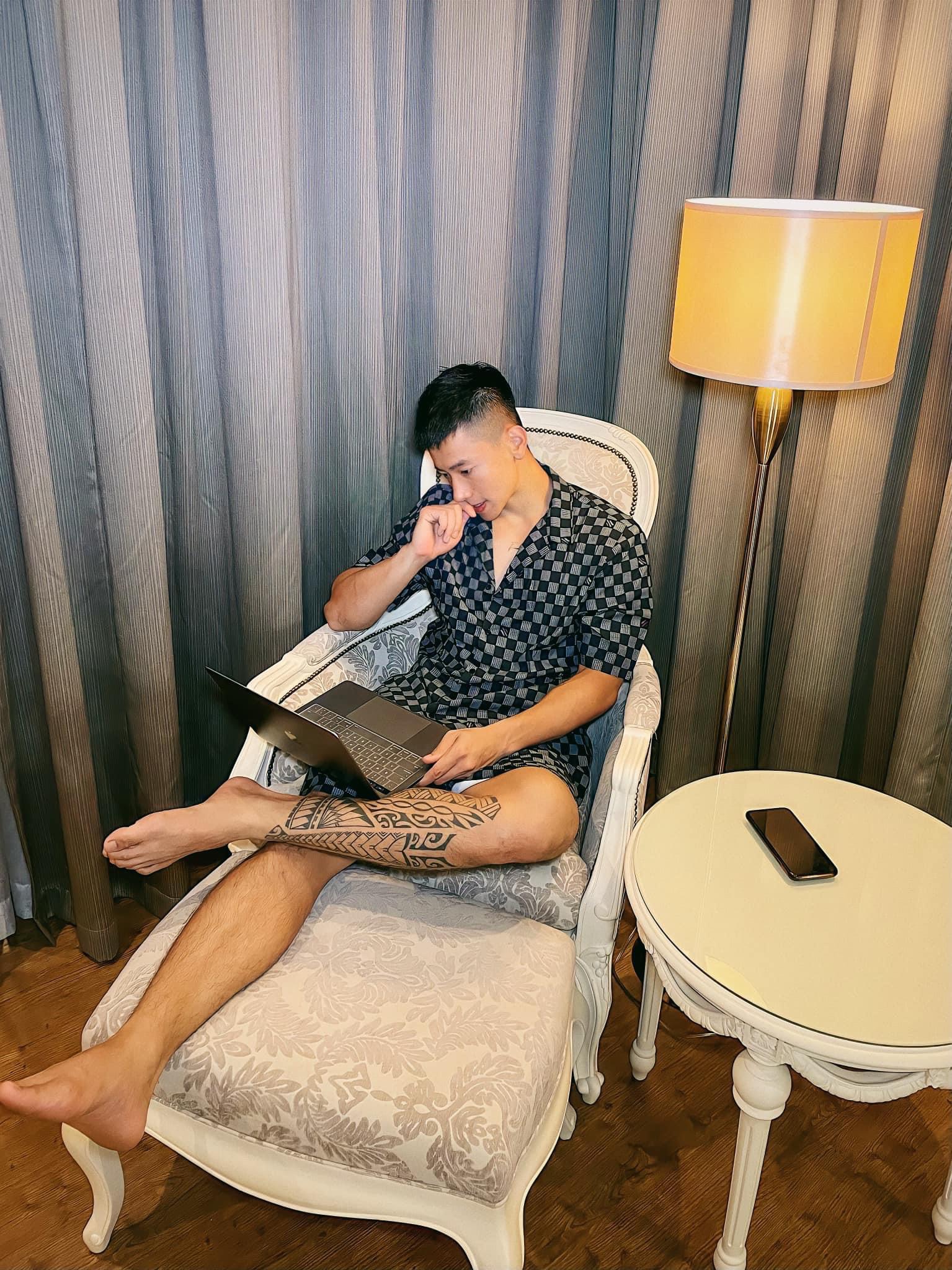 Đồ bộ nam, bộ đũi cổ tàu 01
