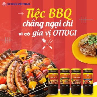 Combo 4 Vị Sốt Ướp Thịt Ottogi Heo - Bò - Gà -Cá/ Sốt Ướp Thịt Hàn Quốc Ngon Số 1 - Thương Hiệu Nổi Tiếng HQ