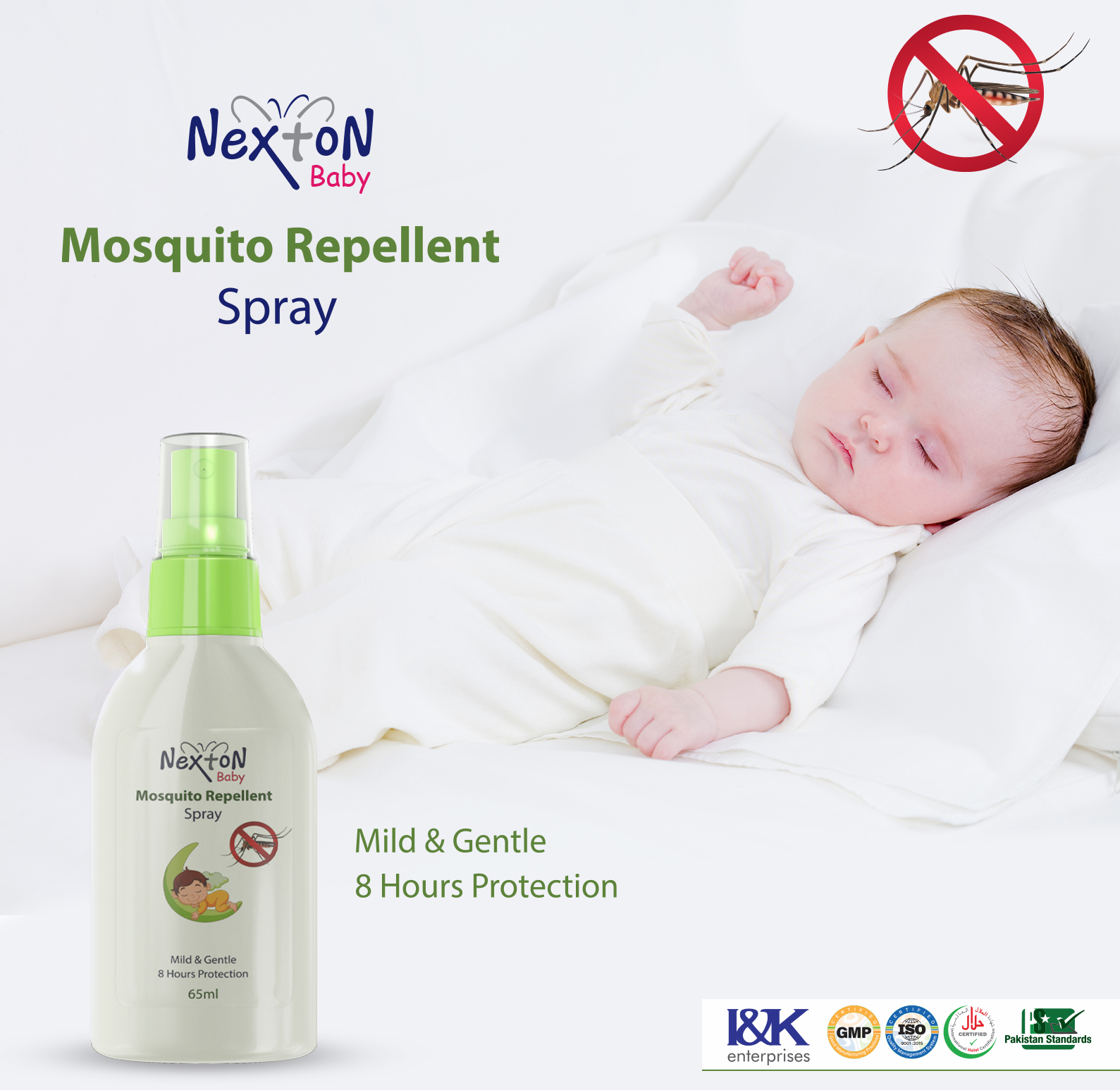 Baby Mosquito Repellent Spray 65ML