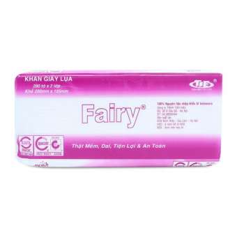 Khăn giấy lụa 2 lớp Fairy 280 tờ 200 x 195mm