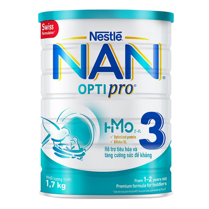 Sữa Nan Optipro Plus HMO số 3 850g