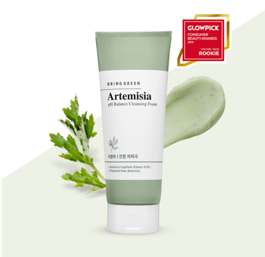 Sữa rửa mặt ngải cứu Bring Green Artemisia PH Cleasing Foam