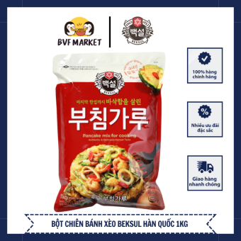 Bột làm bánh xèo beksul hàn quốc 1kg -부침가루