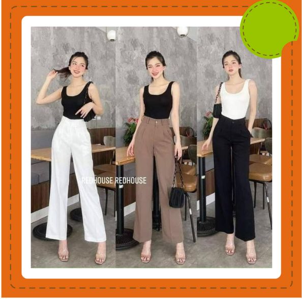 Quần tây- quần xuông nữ công sở dáng dài siêu hách dáng