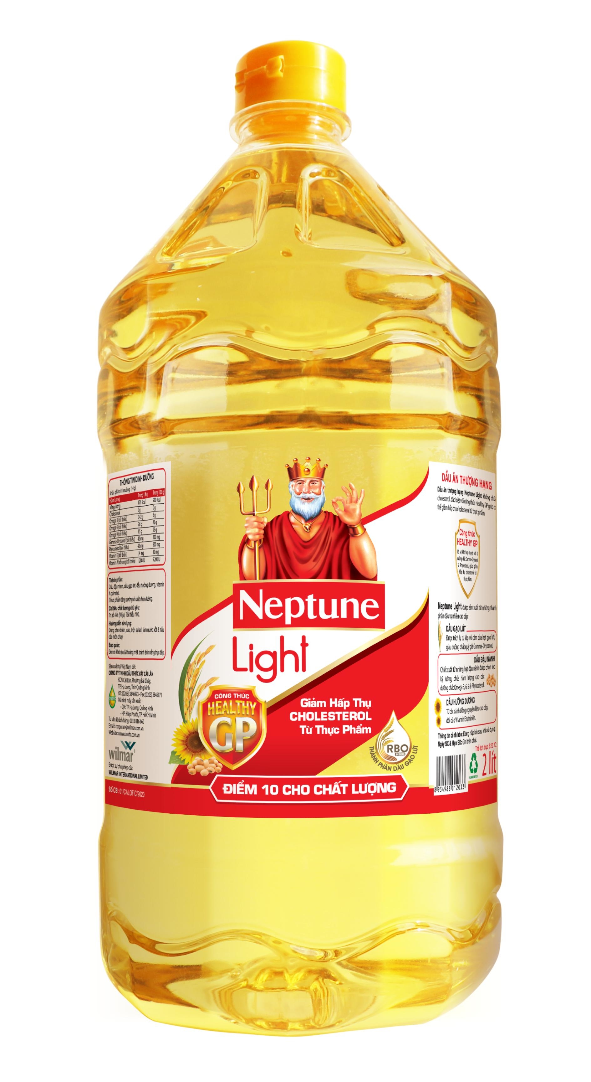 Dầu ăn Neptune Light 2L