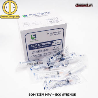Bơm tiêm sử dụng một lần MPV, Bơm tiêm y tế đủ loại 1ml 3ml 5ml 10ml 20ml