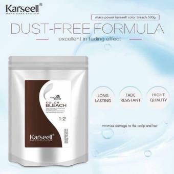 BỘT TẨY TÓC CAO CẤP KARSEELL NÂNG TONE TÓC LÊN ĐẾN LEVE 10 TẨY KHÔNG SÓT DA ĐẦU ( Trắng - Tím )