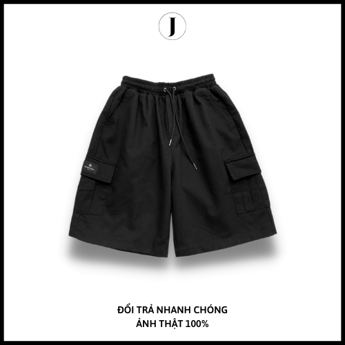 Quần short nam kaki túi hộp Jiang Store - Quần short túi hộp Unisex túi hộp