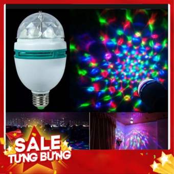 Đèn LED 7 màu vũ trường, bóng đèn LED trụ, đèn LED xoay 7 màu sân khấu chớp nháy, Đèn nháy 7 màu, đèn chớp, đèn trang trí, đèn Led karaoke, đèn Led vũ trường