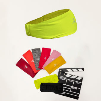 Băng đô thể thao đeo trán Gladimax co giãn đàn hồi thấm hút mồ hôi...