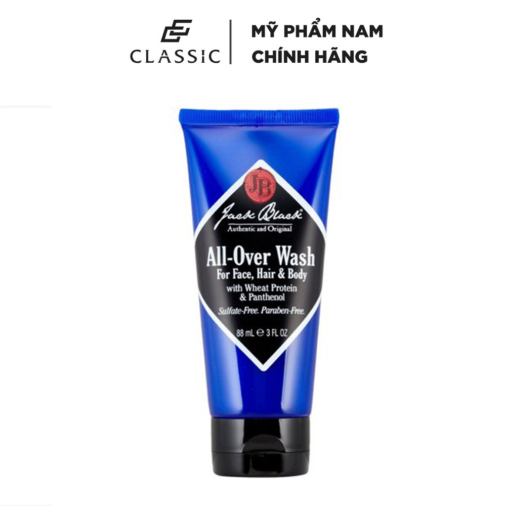 Sữa tắm jack black all-over wash 295ml