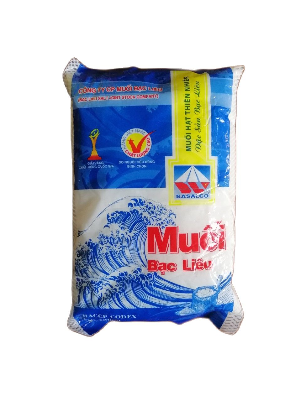 [HCM]Muối hạt thiên nhiên - Bạc Liêu 500g