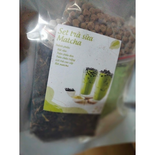 sét trà sữa matcha, gói trà sữa thơm ngon pha được 15 ly 2 sét trà sữa matcha, gói trà sữa thơm ngon pha được 15 ly 2