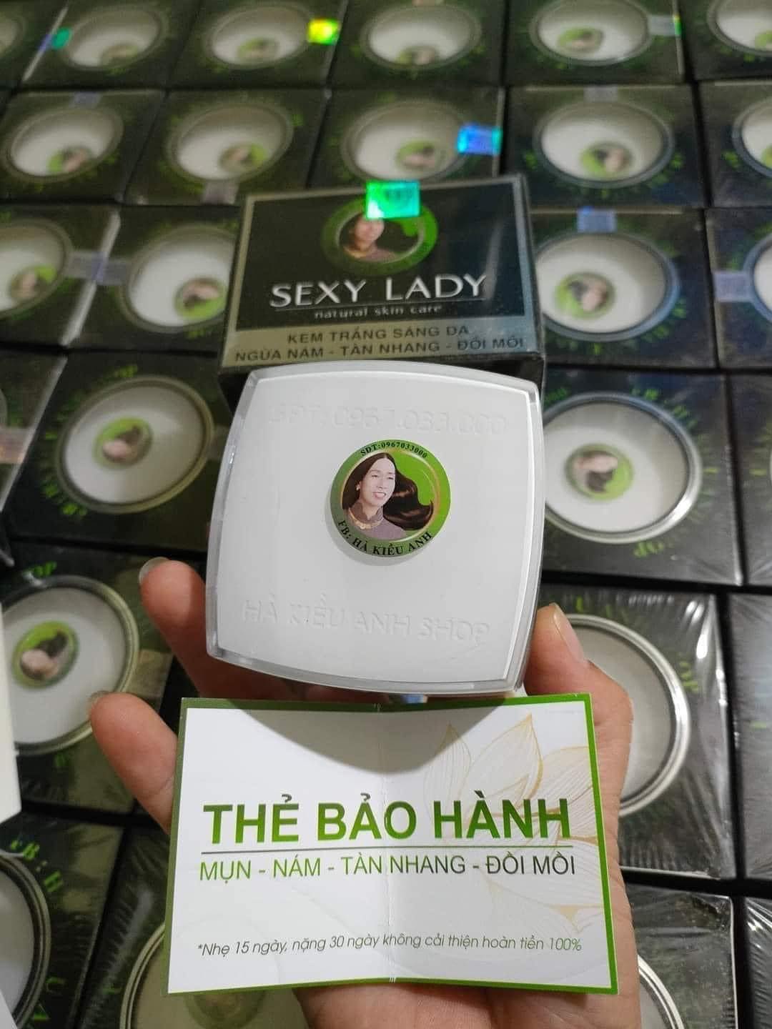 Kem face hà kiều anh - ngừa nám - tàn nhang - đồi mồi hiệu quả - kem nám sexy lady hà kiều anh - hàng chính hãng
