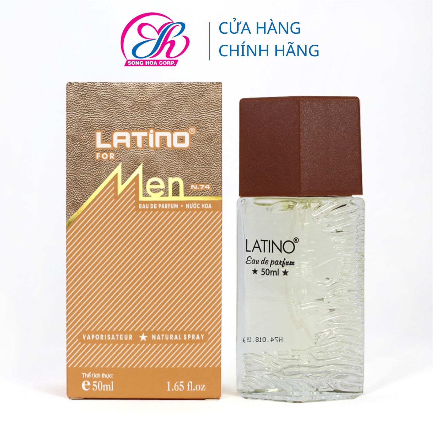 Nước hoa nam latino n74