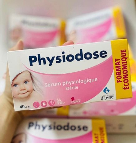 Nước muối sinh lý pháp physiodose