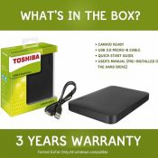 Toshiba 2TB USB 3.0 Portable External Hard Drive