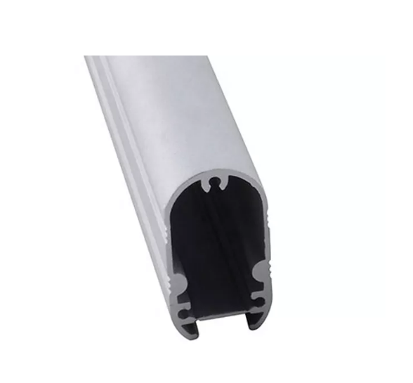 1m thanh nhôm đèn LED móc tủ áo, thanh nhôm đèn LED O trang trí tủ quần áo