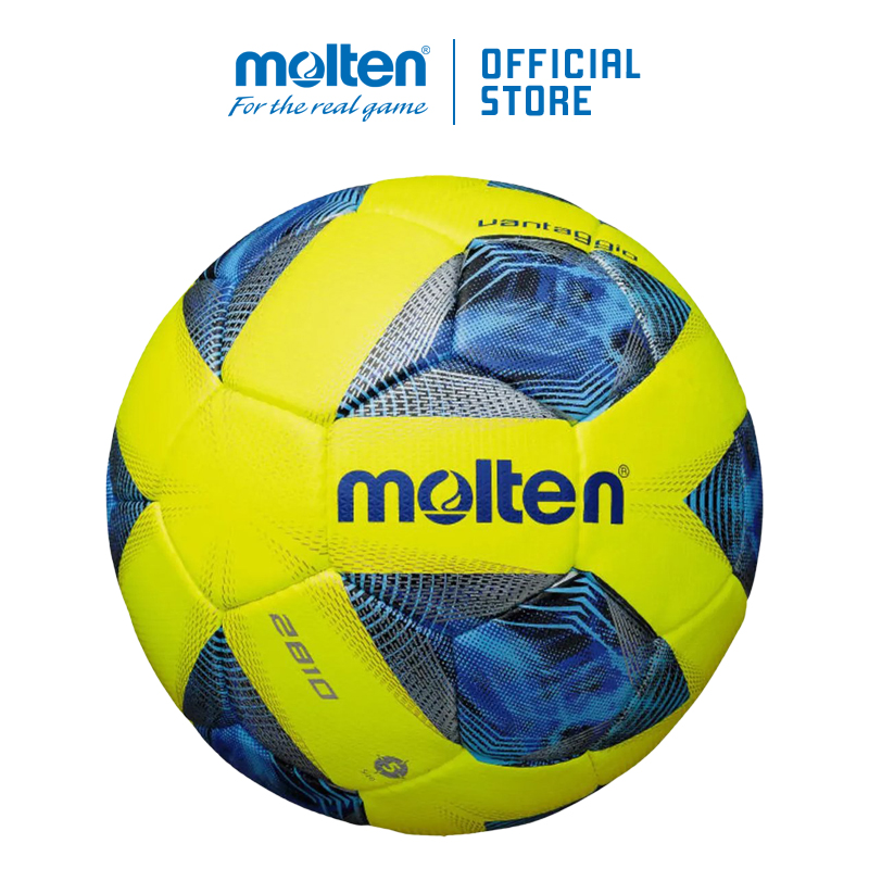 Bóng đá molten f5a2810-y số 5 - tặng kim bơm - chính hãng
