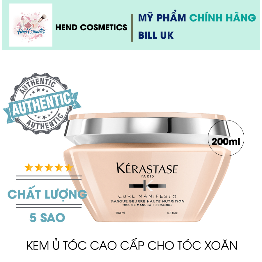 Mặt nạ hấp tóc cao cấp giúp tóc vào nếp Kerastase Curl Manifesto Masque 200ml