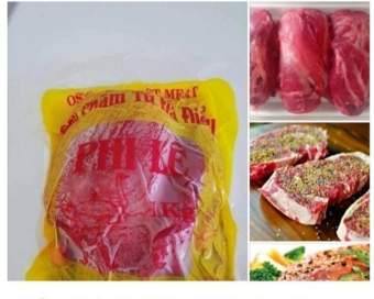 1Kg Thịt đà điểu phi lê đông l.ạnh